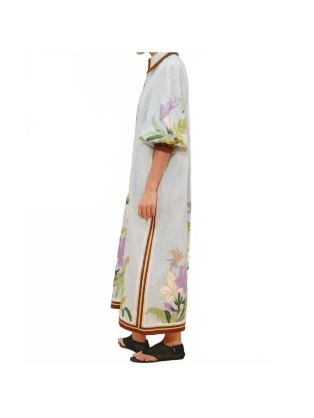 NEW ALEMAIS alfie shirtdress in multi - Picture 5 of 5